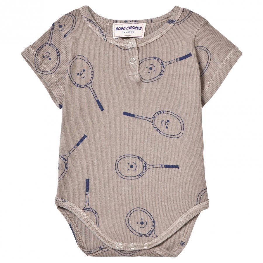 Bobo Choses Tennis Baby Body Chateau Grey Body