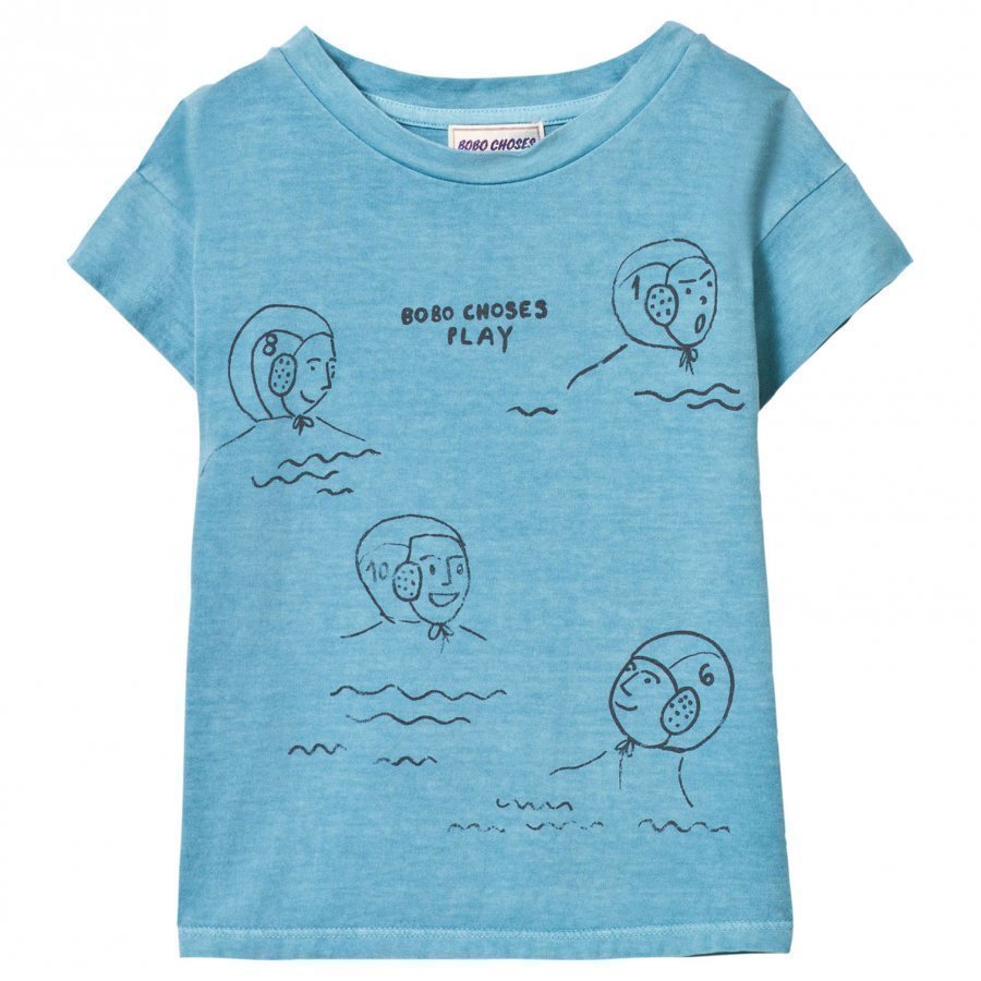 Bobo Choses Waterpolo T-Shirt Turquoise Blue T-Paita