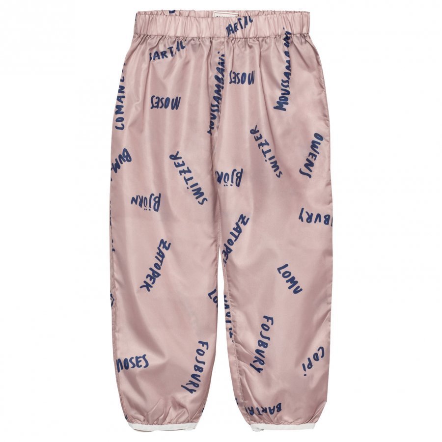 Bobo Choses Waterproof Trousers The Legends Off Rose Sadehousut