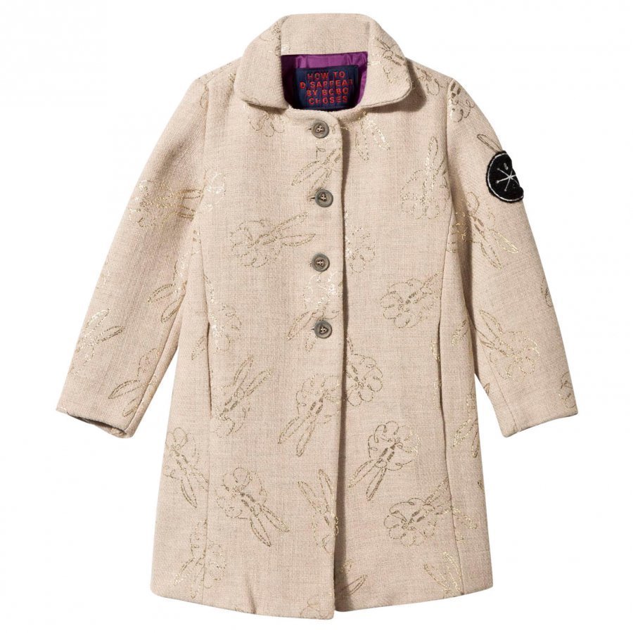 Bobo Choses Woven Coat Bunnies Talvitakki