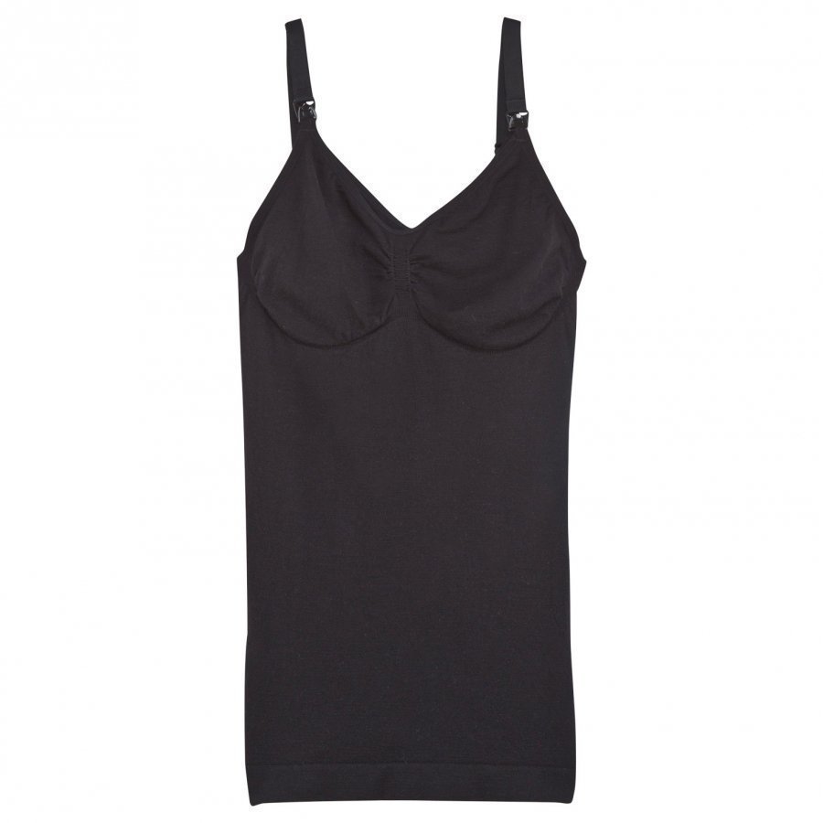 Boob Arming Wool Singlet Black T-Paita Äidille