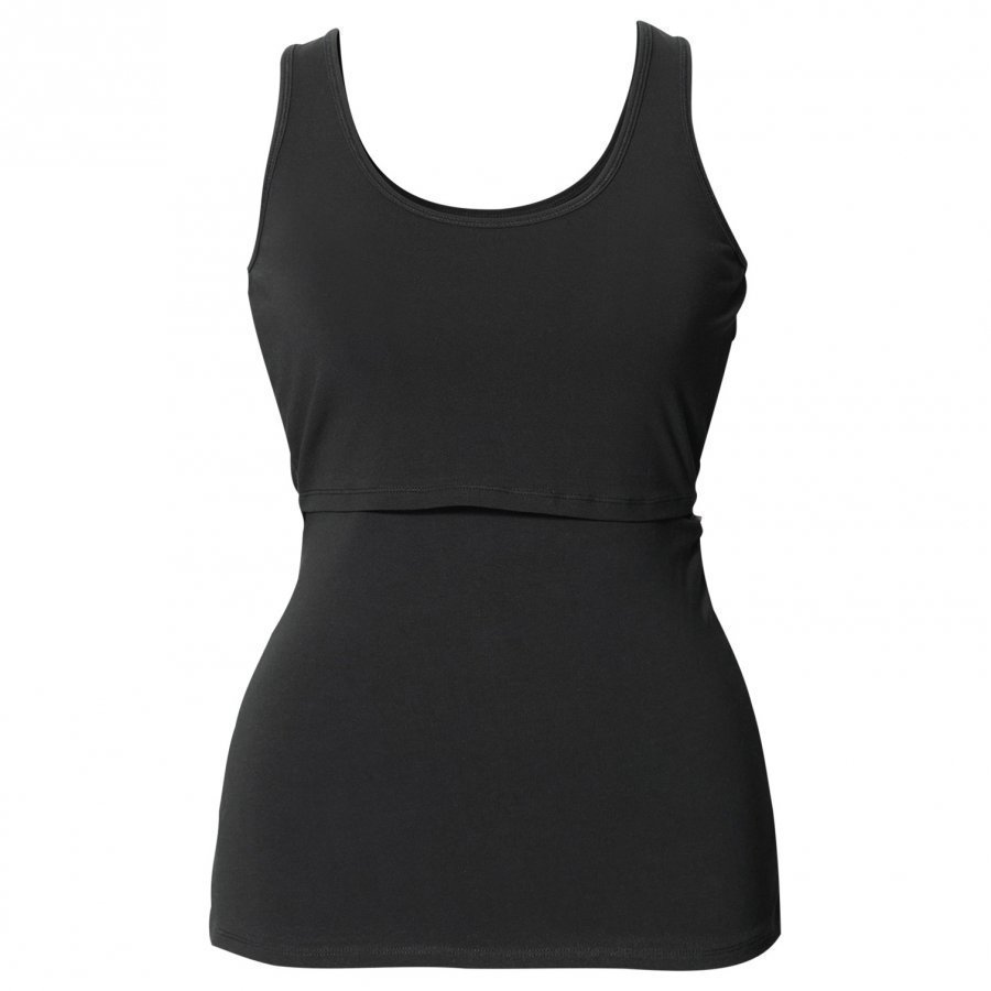 Boob Classic Singlet Black T-Paita Äidille