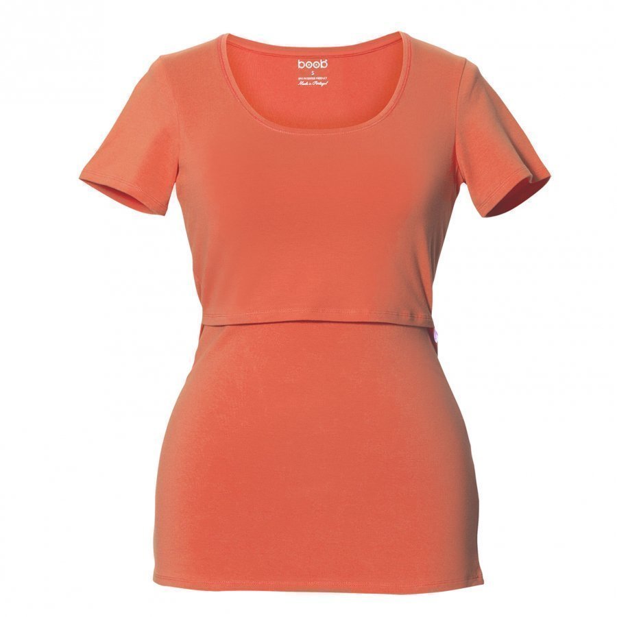 Boob Classic Top Short Sleeve Melon T-Paita Äidille