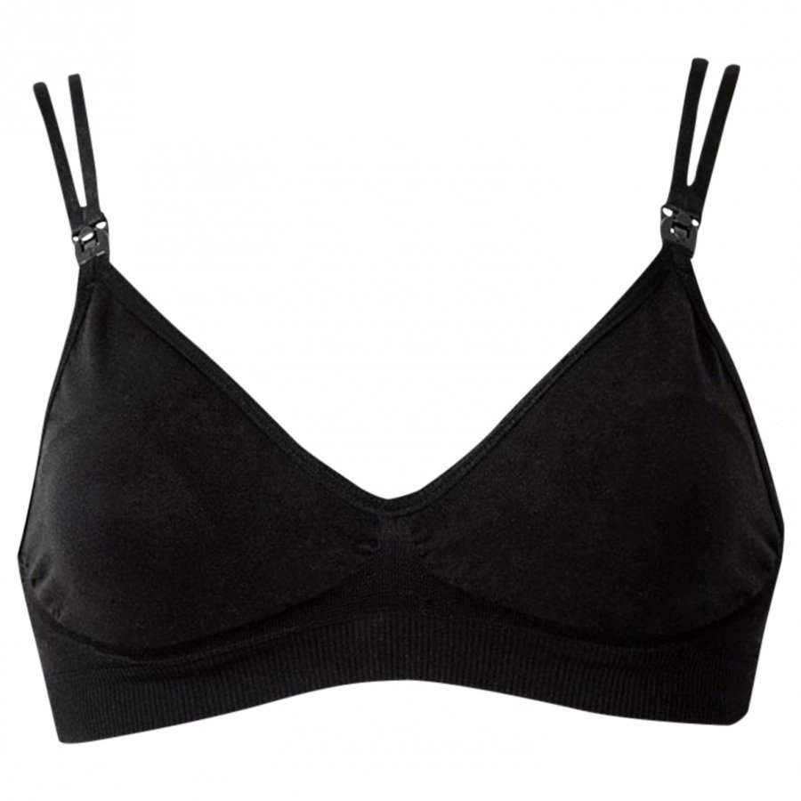 Boob Double Strap Bra Black Imetysliivit