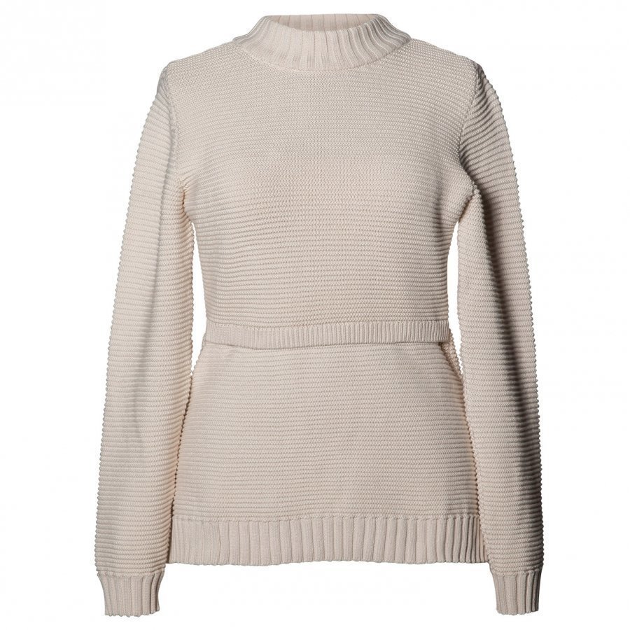 Boob Ellen Rib Sweater Off White Pusero Äidille