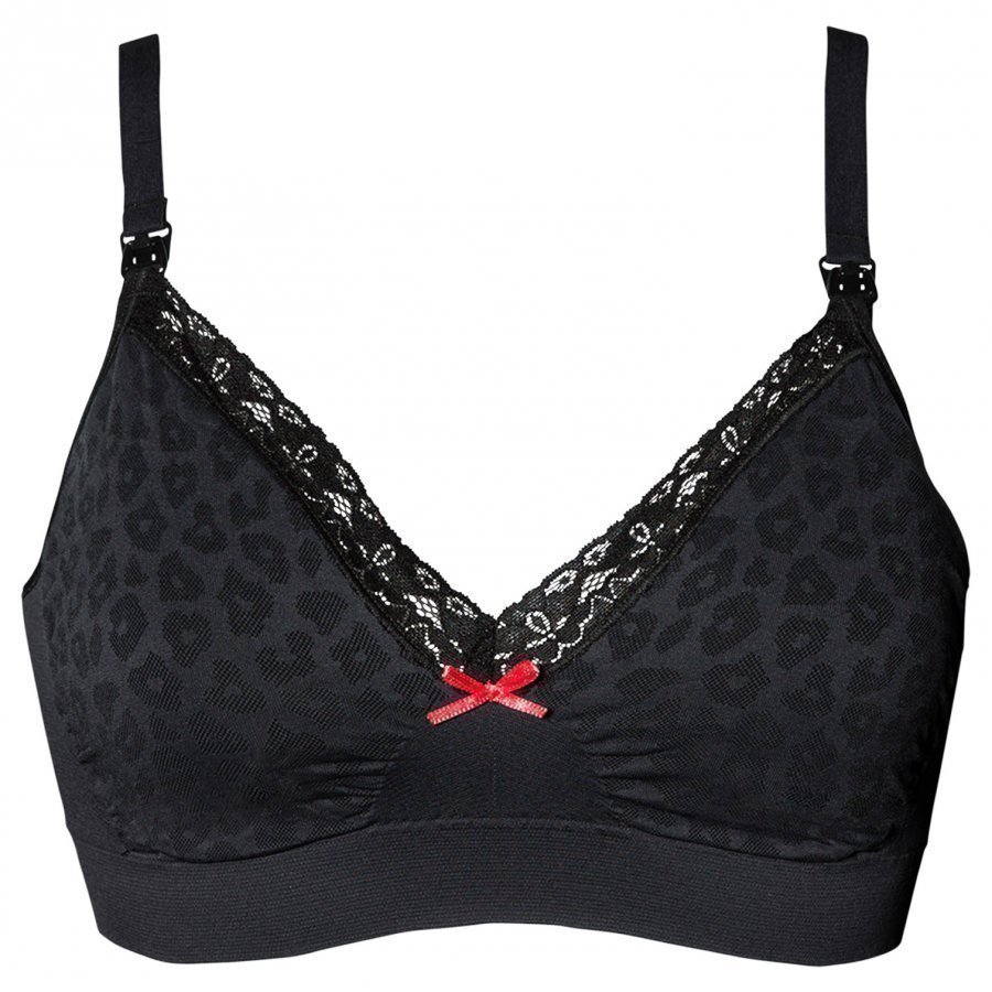 Boob Fast Food Bra Leo Grey/Black Imetysliivit