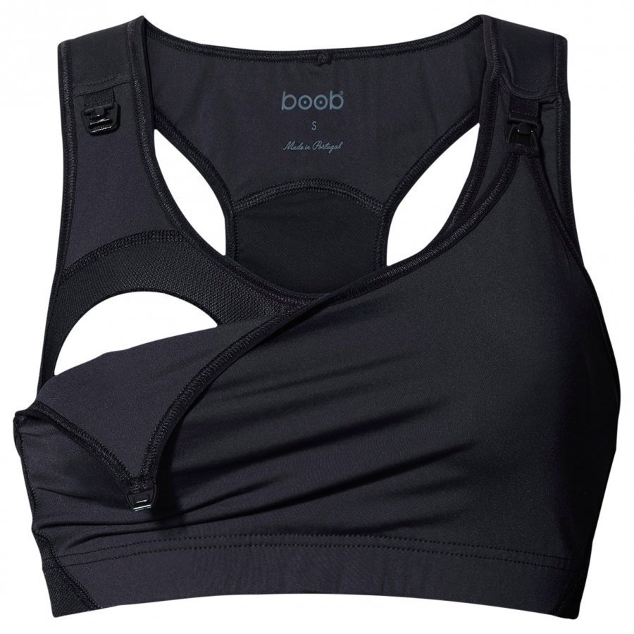 Boob Fast Food Sports Bra Black Imetysliivit