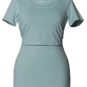 Boob Imetyspusero Classic Top Short Sleeve Ice blue