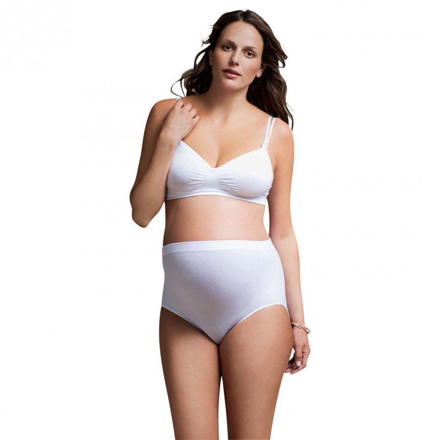 Boob M Hi-Cut Brief White Alushousut Äidille