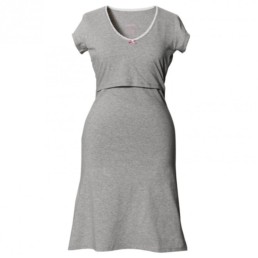 Boob N Nightdress Grey Raskauden Yöasu