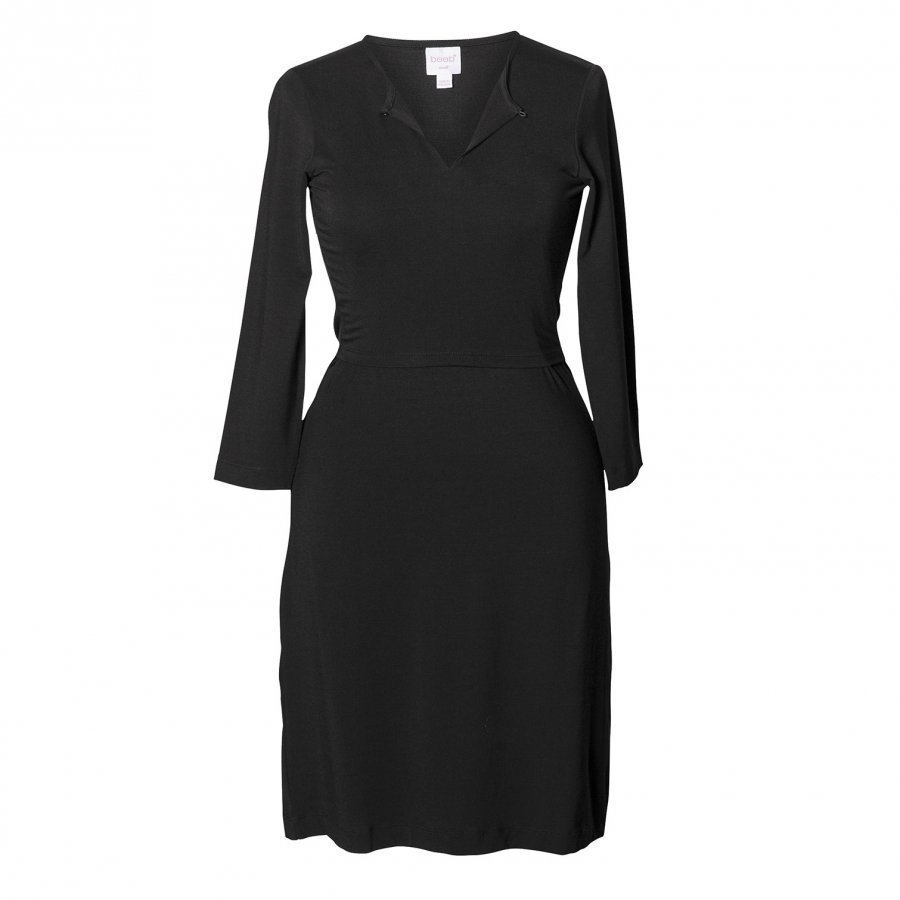 Boob Tunic Dress Black Tunika Äidille