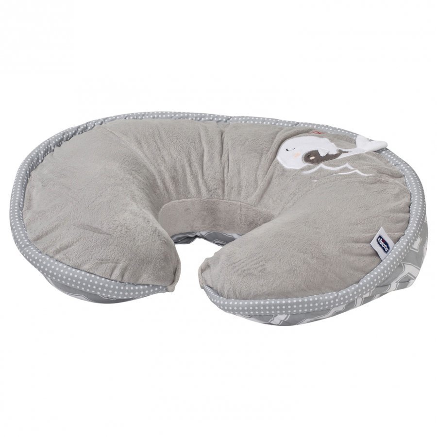 Boppy Nursing & Infant Support Pillow Happy Silver Imetystyyny