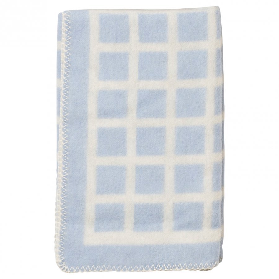 Borås Cotton Ada Blanket Light Blue Huopa