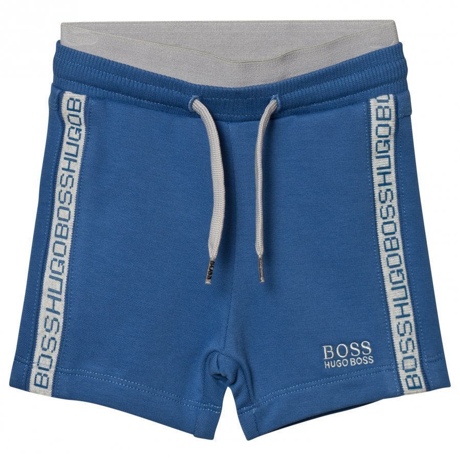 Boss Blue Branded Shorts Oloasun Shortsit