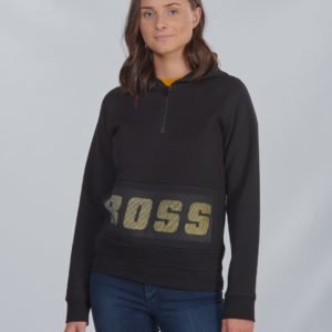 Boss Hooded Sweatshirt Huppari Musta