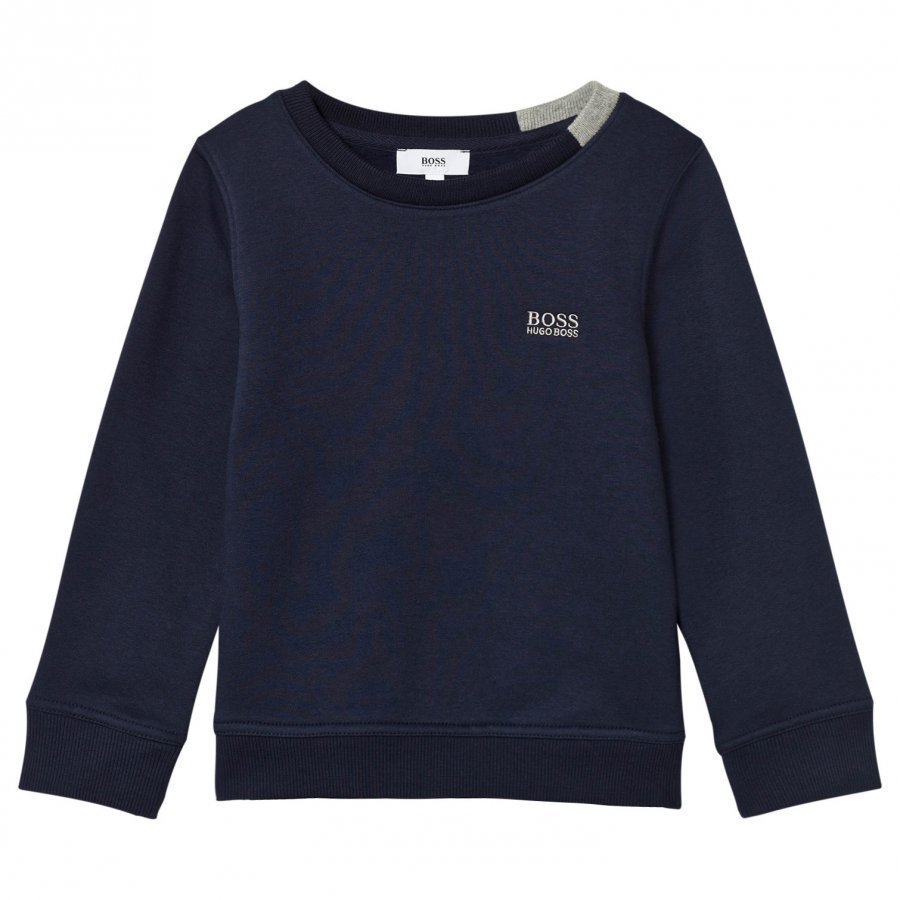 Boss Navy Branded Sweatshirt Oloasun Paita