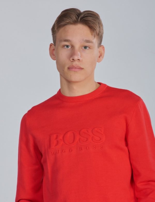 Boss Pullover Neule Punainen