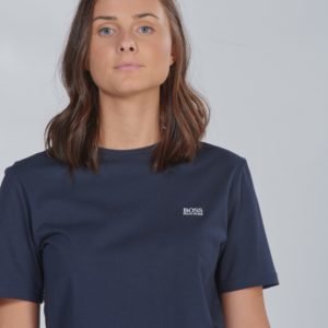 Boss Short Sleeves Tee Shirt T-Paita Sininen