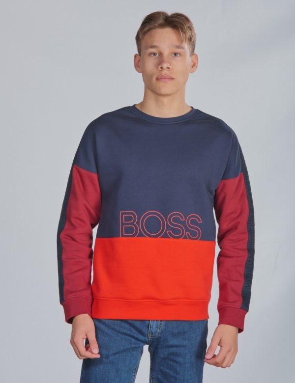 Boss Sweatshirt Neule Kirjava