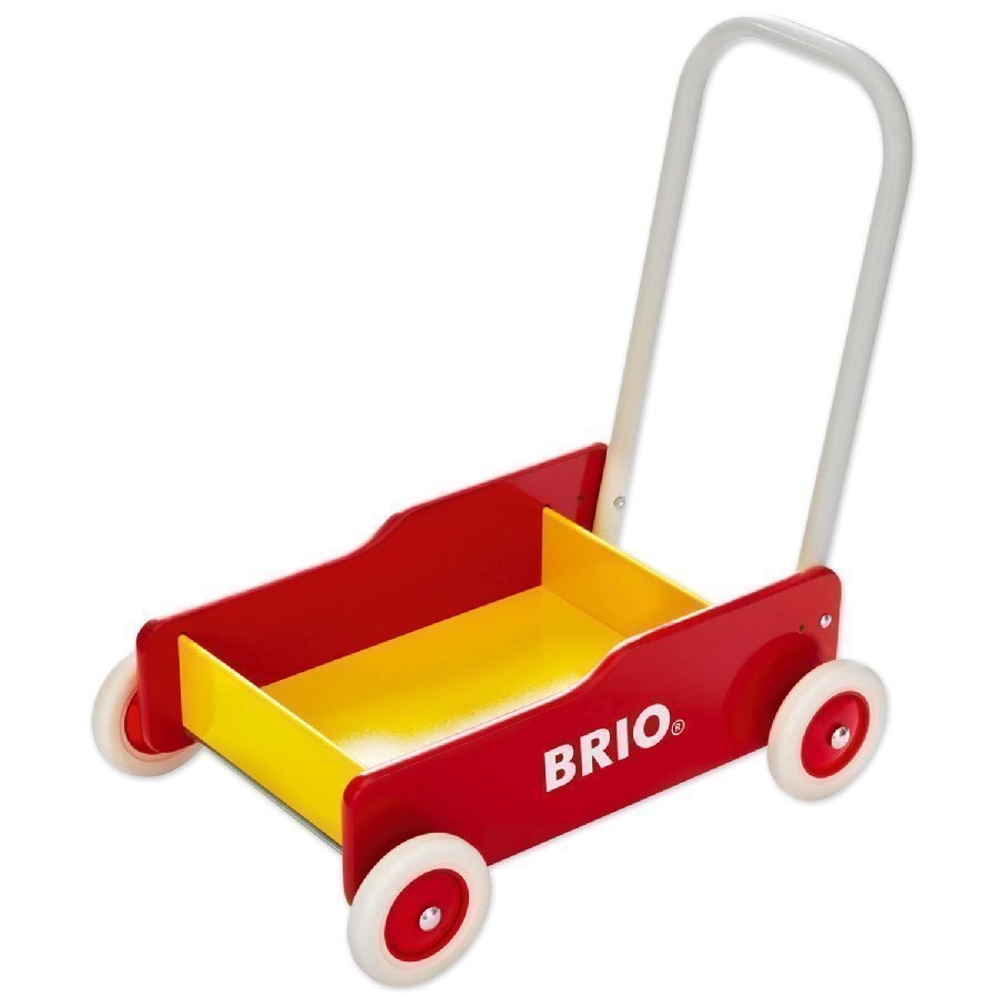Brio Kävelyvaunu Punainen / Keltainen 31350