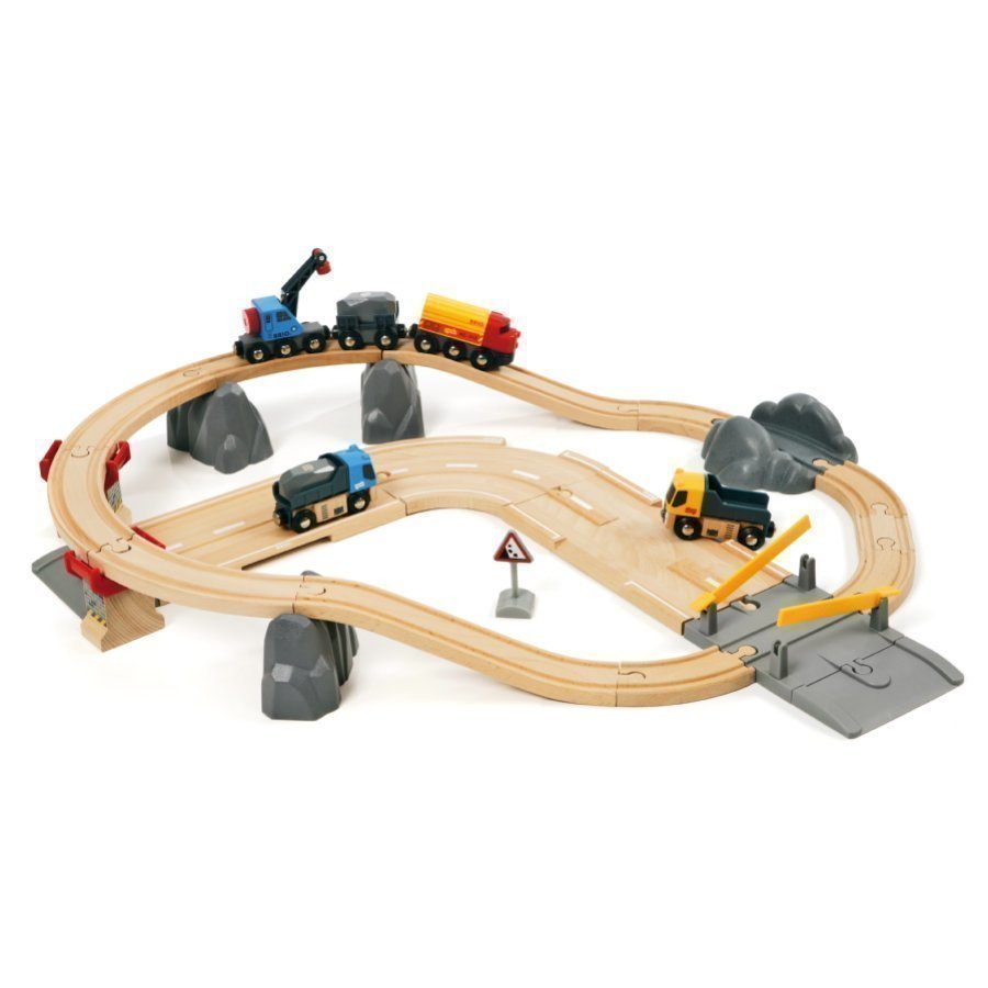 Brio Rail & Road Kivenlastausratasetti 33210