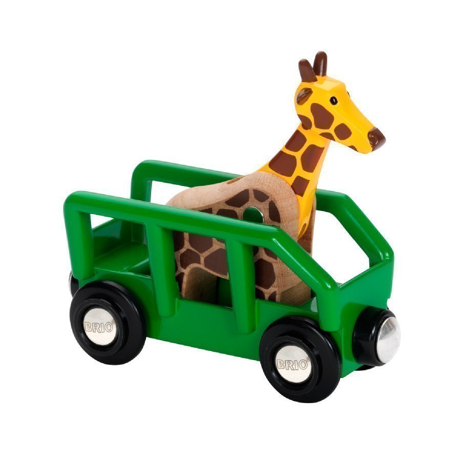 Brio Safari Kirahvi Ja Vaunu 33724