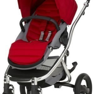 Britax Affinity 2 2016 Rattaat Chrome/Flame Red Paketti