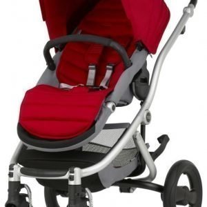 Britax Affinity 2 2016 Rattaat Silver/Flame Red Paketti