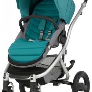 Britax Affinity 2 2016 Rattaat Silver/Lagoon Green Paketti