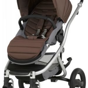 Britax Affinity 2 2016 Rattaat Silver/Wood Brown Paketti