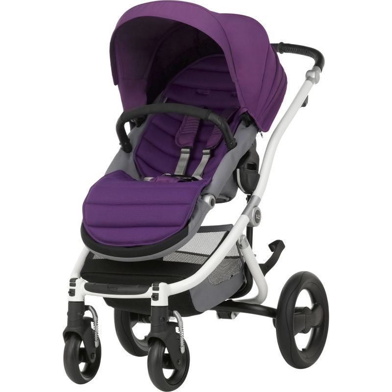 Britax Affinity 2 2016 Rattaat White/Mineral Lilac Paketti