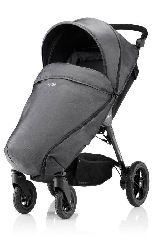 Britax B Motion 4 Matkarattaat Black Denim