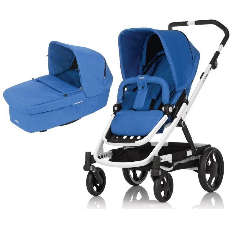 Britax Go 2015 Tuplavaunut White/Blue Sky Paketti