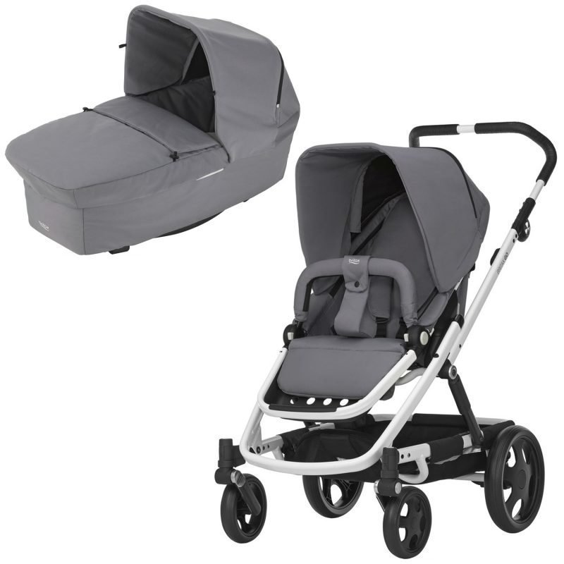 Britax Go 2016 Yhdistelmävaunut Steel Grey Paketti