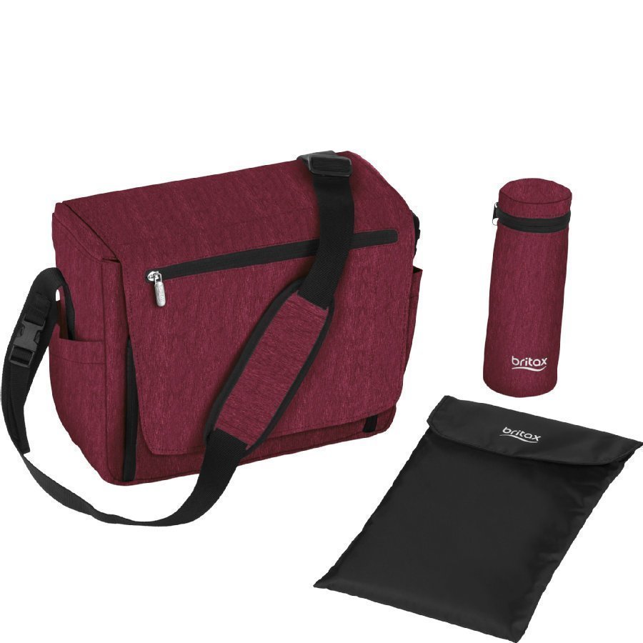 Britax Hoitolaukku Wine Red Melange