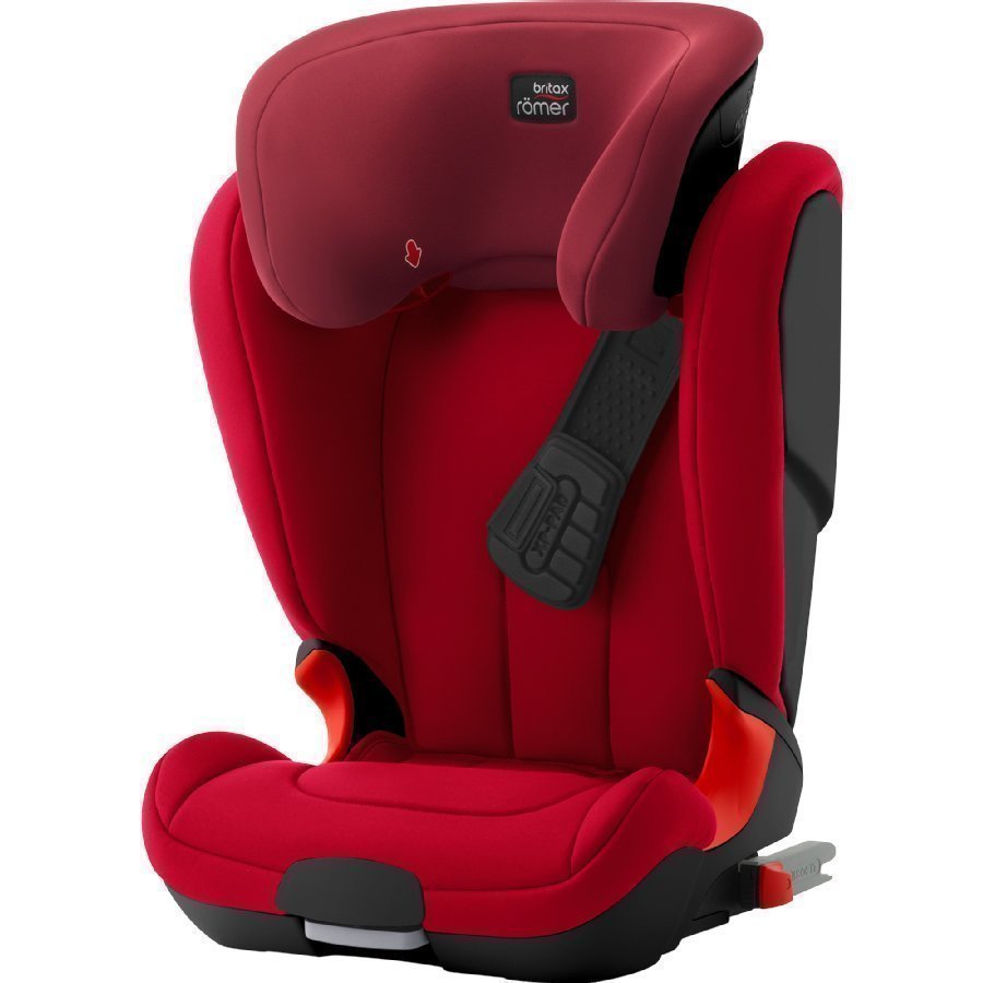 Britax Römer Kidfix Xp Black Series Flame Red Turvaistuin