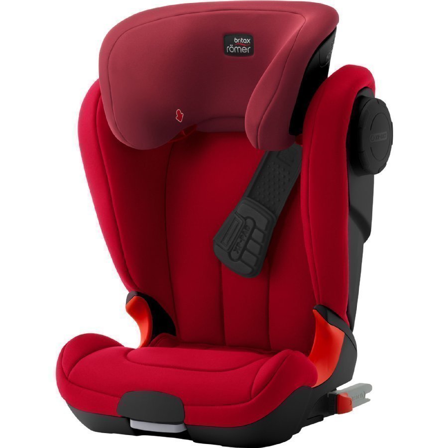 Britax Römer Kidfix Xp Sict Black Series Flame Red Turvaistuin