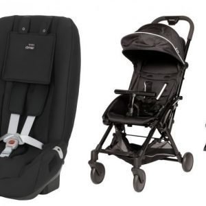 Britax Römer Turvaistuin Two Way + Carena Kobbe Matkarattaat Paketti