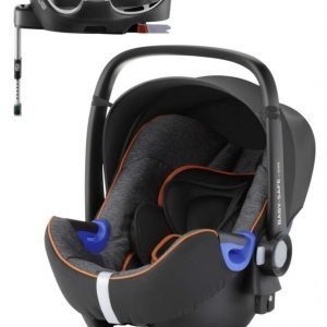 Britax Römer Turvakaukalo BabySafe + Kiinnitysjalusta i-Size Black Marble