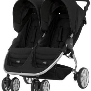 Britax Sisarusrattaat B-Agile Double 2016 Cosmos Black