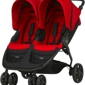 Britax Sisarusrattaat B-Agile Double 2016 Flame Red