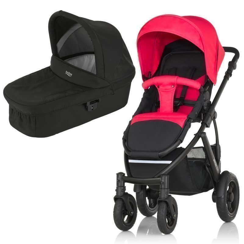 Britax Smile 2 2016 Yhdistelmävaunut Rose Pink Paketti