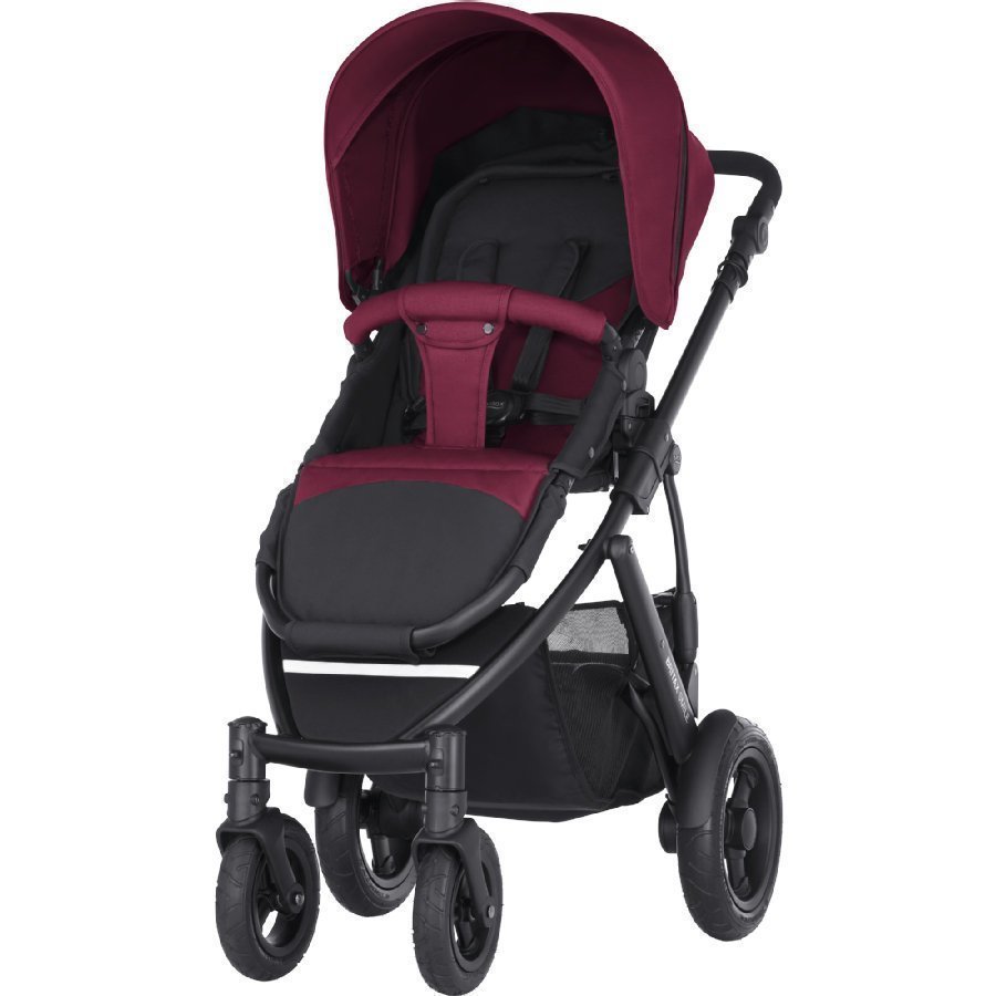 Britax Smile 2 Wine Red Lastenrattaat