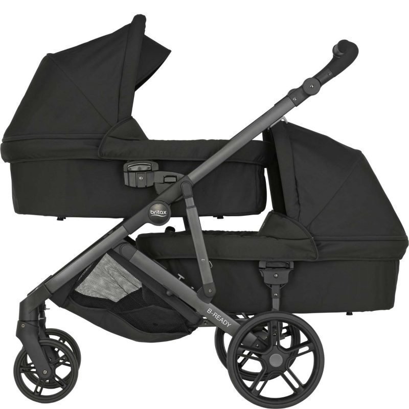 Britax Yhdistelmä-sisarusvaunut ttc. 2 st Vaunukoppa B-Ready Cosmos Black