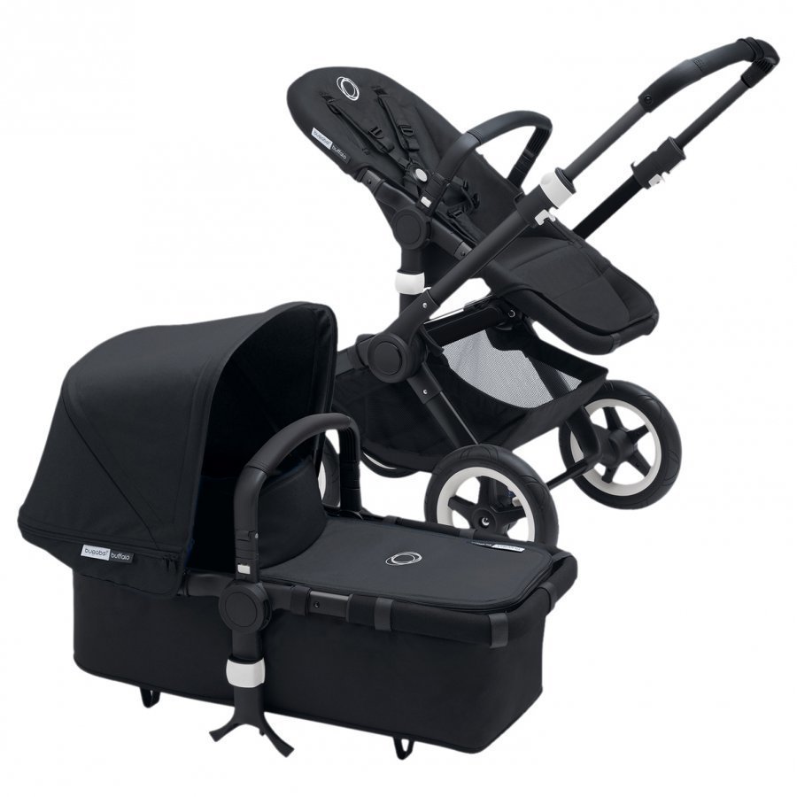 Bugaboo Buffalo+ Black/Black Yhdistelmävaunut