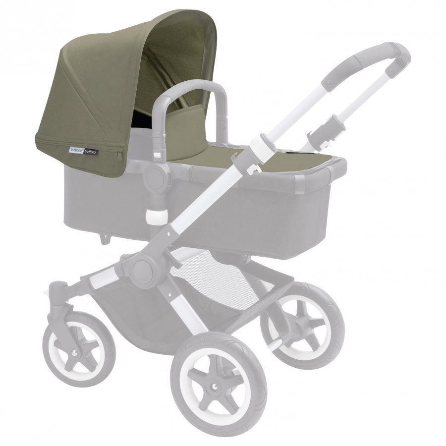 Bugaboo Buffalo Värisetti Laajennettava Kuomu Dark Khaki Kangassetti