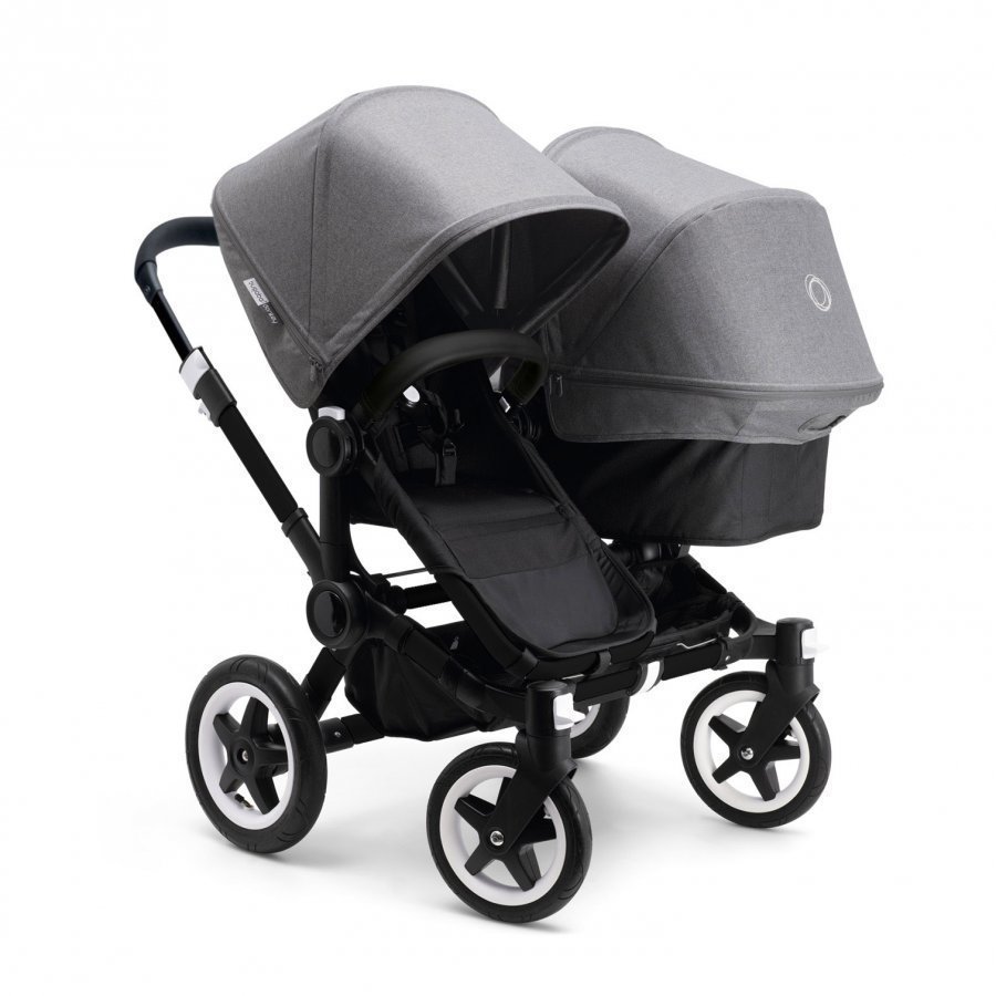 Bugaboo Donkey Duo Black Sisarusrattaat