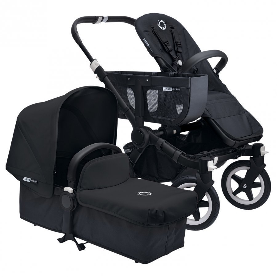 Bugaboo Donkey+ Duo Extension Set Black/Black Vaunun Lisävaruste