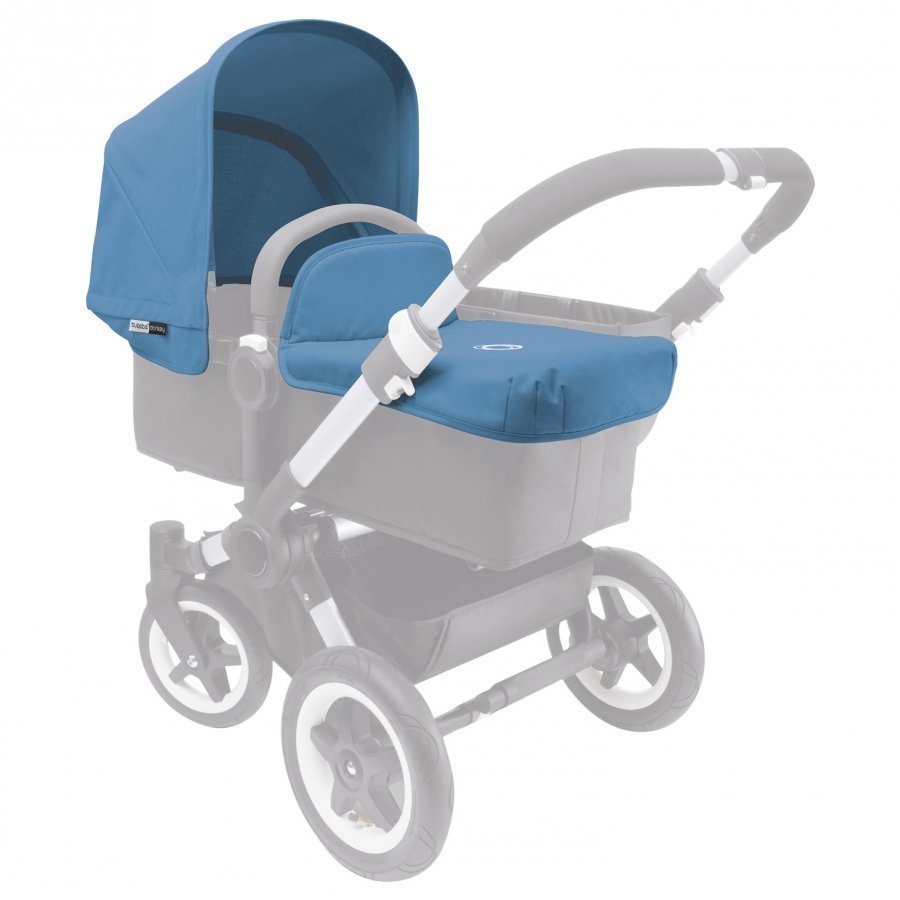 Bugaboo Donkey Värisetti Laajennettava Kuomu Ice Blue Kangassetti