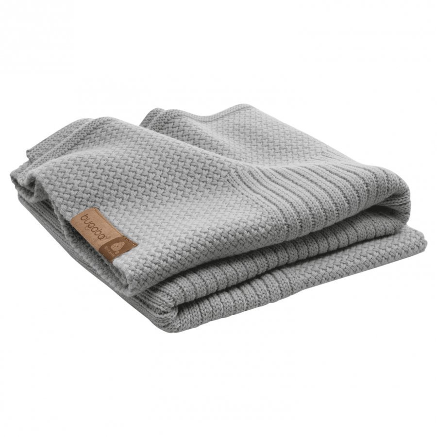 Bugaboo Wool Blanket Light Grey Melange Huopa